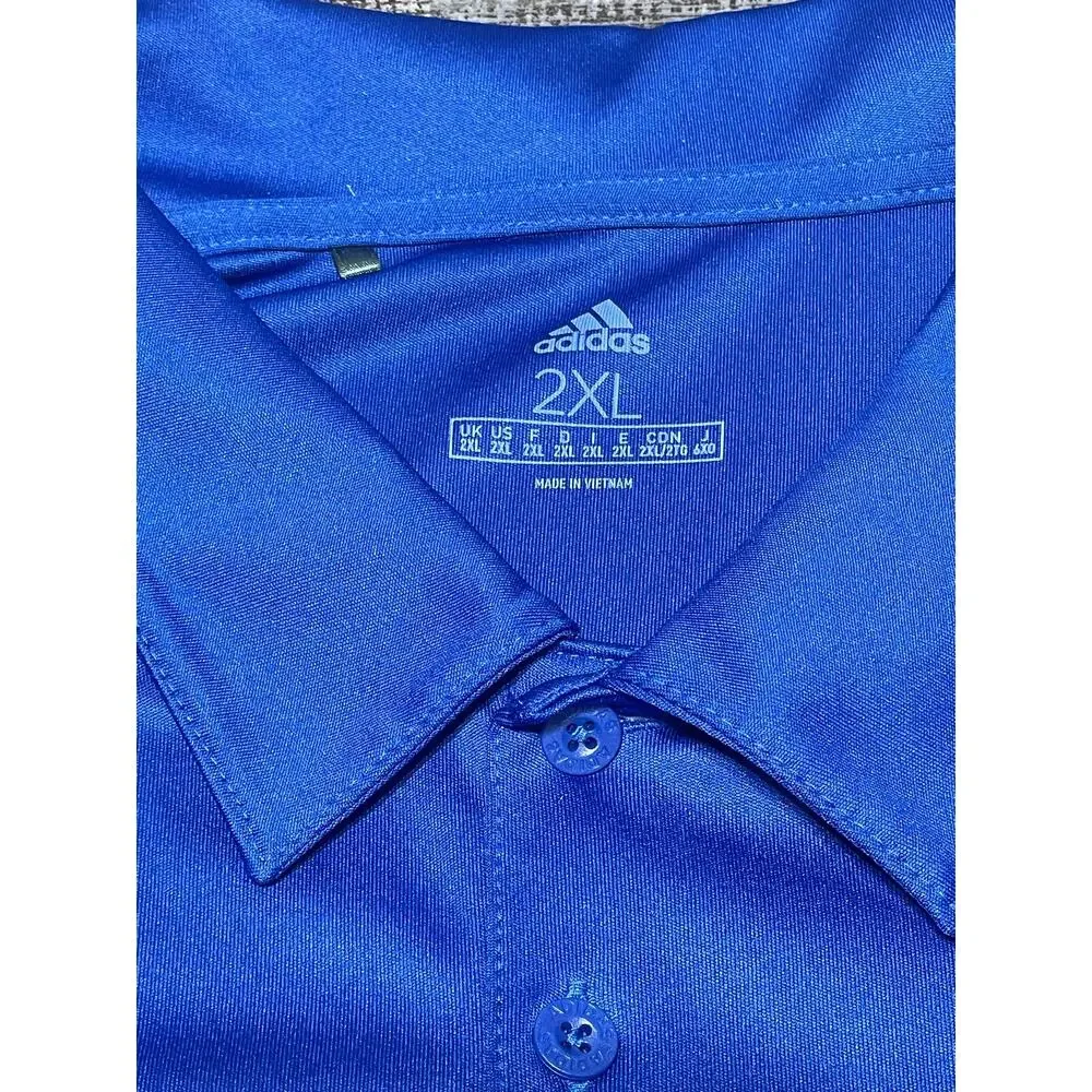 Adidas Men’s Golf Polo Governors Cup EUV Blue Size 2XL‎